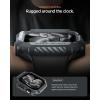 Spigen for Apple Watch Ultra 3/2/1 Case, Rugged Armor 49mm Durable TPU Cover – Dark Gray(Dark Gray)