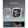 Spigen for Apple Watch Ultra 3/2/1 Case, Rugged Armor 49mm Durable TPU Cover – Dark Gray(Dune Beige)