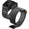Spigen for Apple Watch Band, Athlex Air Compatible with Ultra 3/2/1 49mm, Series 11/10 46mm, 9/8/7 45mm, SE3/SE2/SE/6/5/4 44mm, 3/2/1 42mm(Active Black Gray)