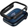 Spigen for Apple Watch Series 11 Case, Thin Fit Compatible with Series 11/10 42mm Lightweight Shockproof Bumper Scratch-Resistant Hard PC Cover Accessories – Black(Black)
