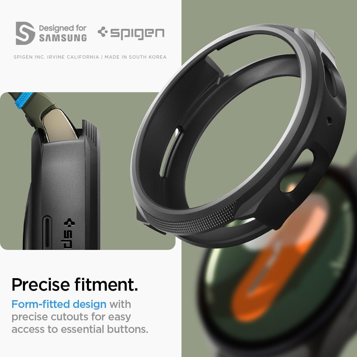 imageSpigen Liquid Air Designed for Samsung Galaxy Watch 8 40mm Case Flexible Lightweight TPU Cover 2025 Matte BlackMatte Black