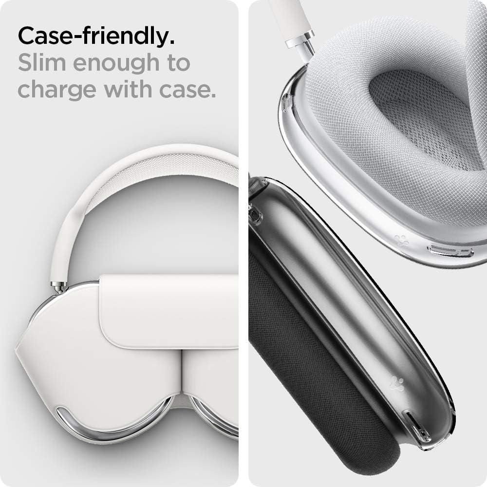 imageSpigen S380 Airpods Max Stand and Ultra Hybrid Case Designed for Airpods Max Case Bundle
