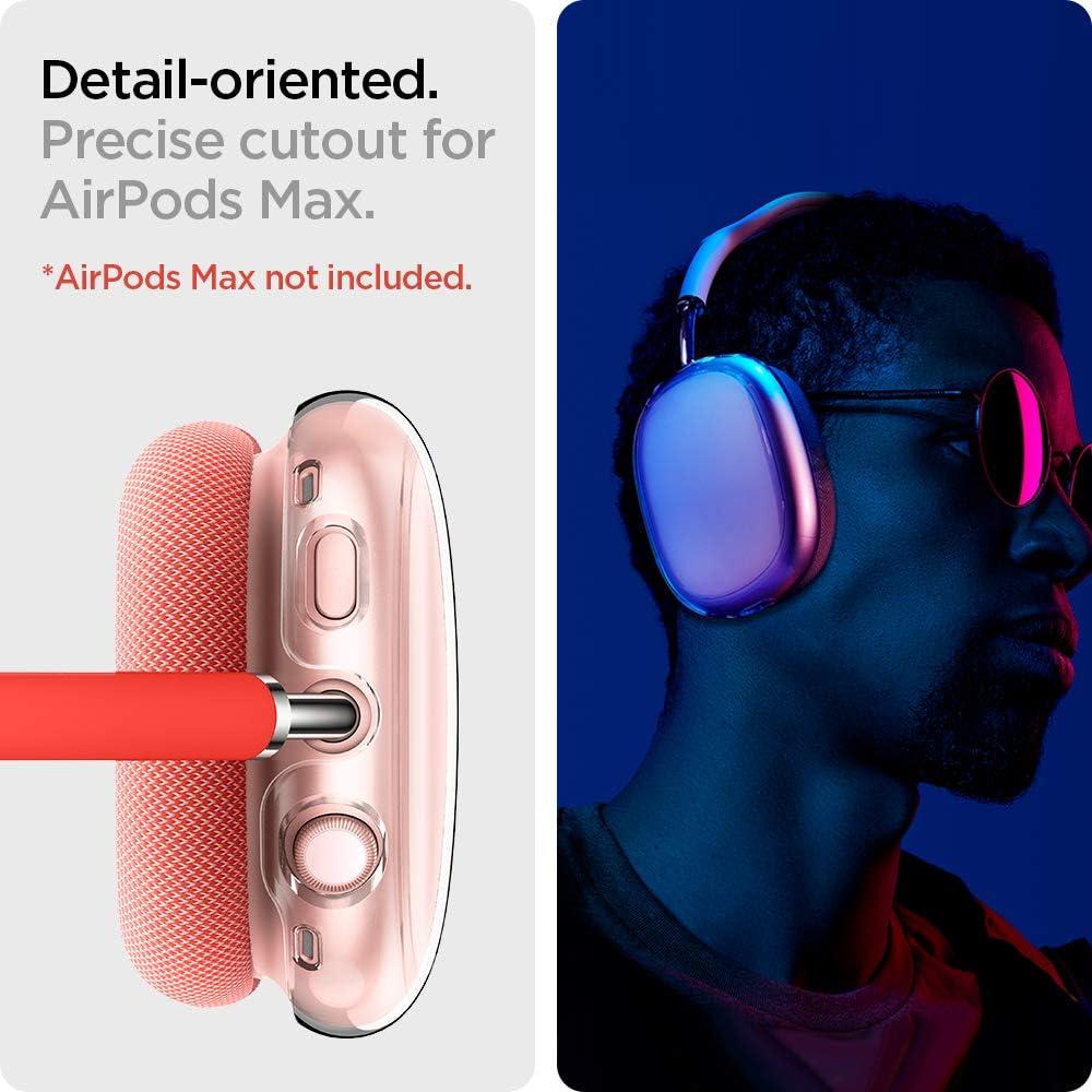 imageSpigen S380 Airpods Max Stand and Ultra Hybrid Case Designed for Airpods Max Case Bundle