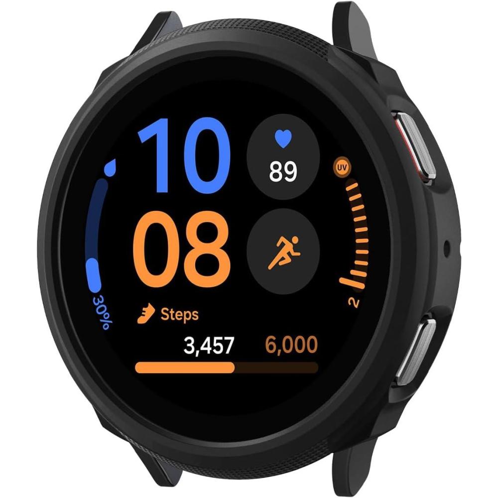 imageSpigen Liquid Air Designed for Samsung Galaxy Watch 6 40mm Case Flexible Lightweight TPU Cover 2023 Matte BlackGalaxy Watch FE 54