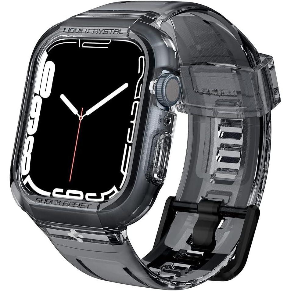 imageSpigen Liquid Crystal Pro Designed for Apple Watch Case with Band Series 98SE276SE54 45mm44mm