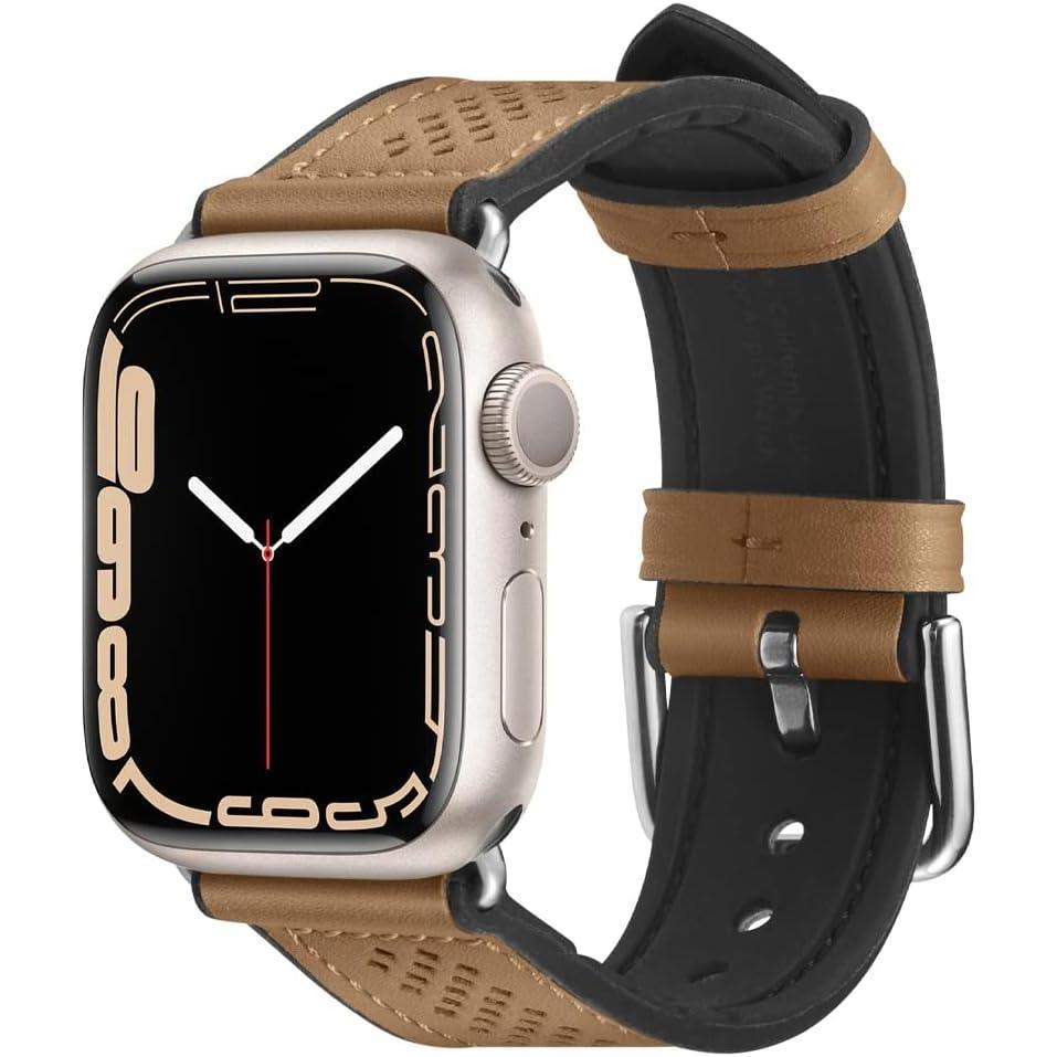 imageSpigen Retro Fit Designed for Apple Watch Band for Apple Watch Ultra 2Ultra 49mm Series 10 46mm 987 45mm SE2SE654 44mm 321 42mm Brown