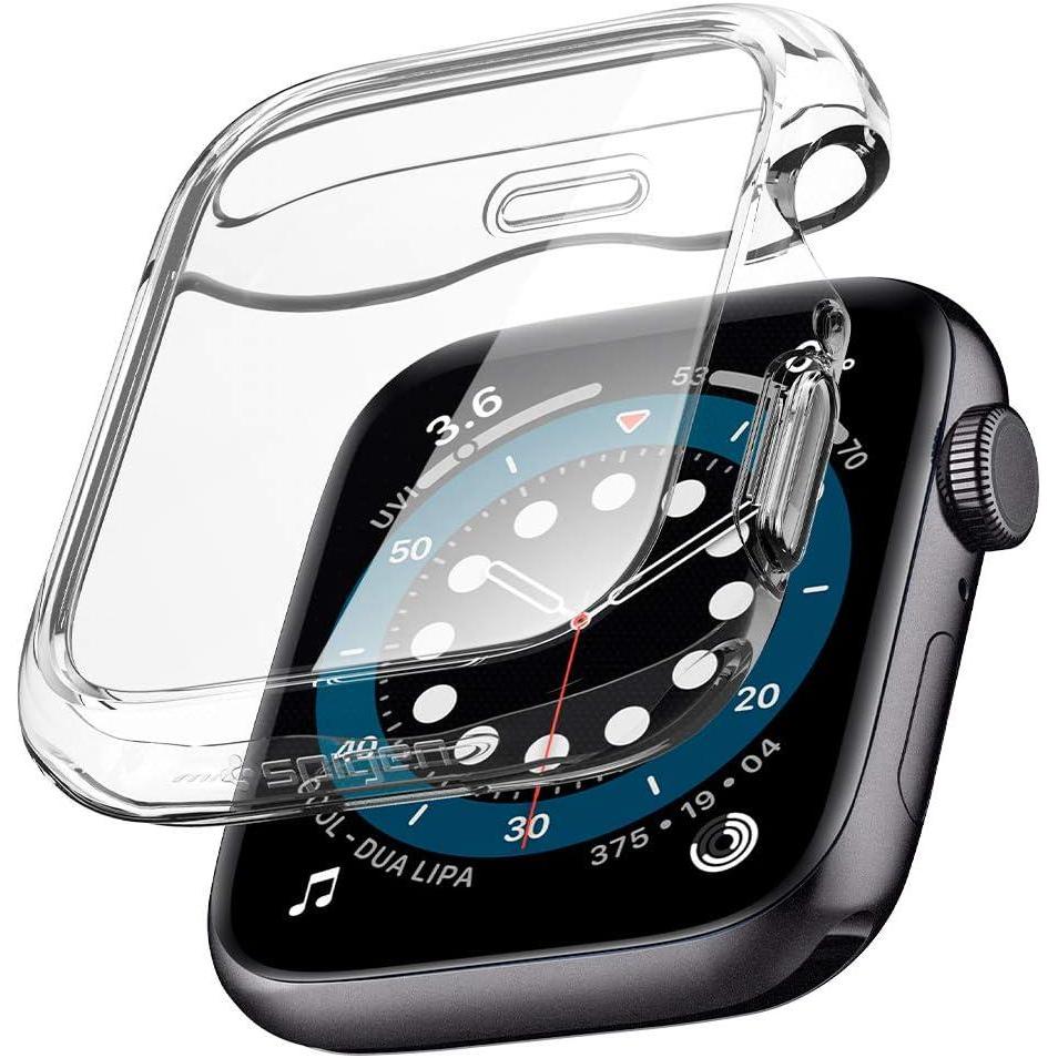 imageSpigen Ultra Hybrid Designed for Apple Watch Screen Protector Case Series SE3SE26SE54 40mm  Crystal Clear
