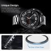 Spigen Bezel Tune Designed for Samsung Galaxy Watch 6 Classic 43mm Bezel Ring Protector Adhesive Cover (2023) – Black