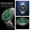 Spigen Bezel Tune Designed for Samsung Galaxy Watch 6 Classic 47mm Bezel Ring Protector Adhesive Cover (2023) Green(Green)