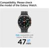 Spigen Bezel Tune Designed for Samsung Galaxy Watch Ultra 47mm Bezel Ring Protector Adhesive Cover (2025/2024) – Black