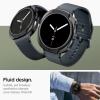 Spigen Liquid Air Designed for Samsung Galaxy Watch 8 40mm Case Flexible Lightweight TPU Cover (2025) – Matte Black(Galaxy Watch 8)