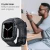 Spigen Liquid Crystal Pro Designed for Apple Watch Case with Band Series 9/8/SE2/7/6/SE/5/4 45mm/44mm