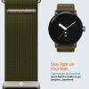 Spigen Lite Fit Designed for Google Pixel Watch 4/3/2/1 41mm Band Nylon Solo Loop Strap(Khaki)