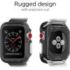 Spigen Rugged Armor Designed for Apple Watch Case for 42mm Series 3/2/1/Original (2015) – Black(Black)
