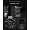 Spigen Rugged Armor Pro Designed for Samsung Galaxy Watch 8 Classic 46mm Case with Band Protective TPU Cover with Strap (2025) – Matte Black