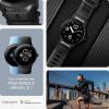 Spigen Rugged Band Designed for Google Pixel Watch 4/3/2/1 41mm Band Durable TPU Strap – Matte Black