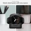 Spigen S354 Stand Designed for Google Pixel Watch Charger Stand Durable TPU with Non-Slip Stable Base (Not Compatible with Pixel Watch 2,3) – Black(Black)