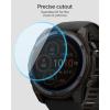 Spigen Tempered Glass Screen Protector [GlasTR EZ FIT] designed for Garmin Fenix 8, 8 Pro/Fenix 7X series/Epix Pro (51mm) – 2 Pack(Fenix 8  8 Pro (47mm))