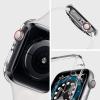 Spigen Thin Fit Designed for Apple Watch Case 40mm Series SE3/SE2/6/SE/5/4 – Black(Crystal Clear)