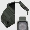 Spigen for Apple Watch Band with Case, Rugged Armor Pro Compatible with Ultra 3/2/1 49mm, Series 11/10 46/42mm, 9/8/7 41mm, SE3/SE2/SE/6/5/4 40mm Cover Strap(Military Green)