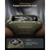 Spigen for Apple Watch Band with Case, Rugged Armor Pro Compatible with Ultra 3/2/1 49mm, Series 11/10 46/42mm, 9/8/7 41mm, SE3/SE2/SE/6/5/4 40mm Cover Strap(Vintage Khaki)