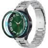 Spigen Bezel Tune Designed for Samsung Galaxy Watch 6 Classic 47mm Bezel Ring Protector Adhesive Cover (2023) Green(Green)