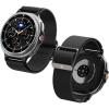 Spigen Lite Fit Designed For Samsung Galaxy Watch 8 44/40mm, 8 Classic 46mm Band Nylon Solo Loop Strap (2025) – Black(Black)