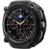 Spigen Rugged Armor Designed for Samsung Galaxy Watch 8 44mm Case Durable TPU Cover (2025) – Matte Black(Galaxy Watch 8 Classic (46mm))