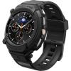 Spigen Rugged Armor Pro Designed for Samsung Galaxy Watch 8 Classic 46mm Case with Band Protective TPU Cover with Strap (2025) – Matte Black