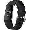 Spigen Silicone Fit Designed For Fitbit Charge 4 (2020) / Charge 3 (2018) Band – Black(Black)