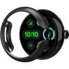 Spigen Thin Fit Designed for Google Pixel Watch 3/2/1 41mm Case Anti-Scratch Lightweight Hard PC Cover (2024/2023/2022) – Crystal Clear(Black)