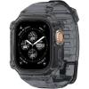 Spigen for Apple Watch Band with Case, Rugged Armor Pro Compatible with Ultra 3/2/1 49mm, Series 11/10 46/42mm, 9/8/7 41mm, SE3/SE2/SE/6/5/4 40mm Cover Strap(Space Crystal)