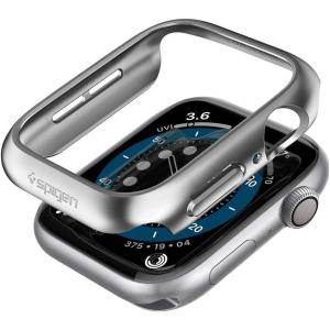 Spigen Thin Fit Designed for Apple Watch Case for 44mm Series SE3/SE2/6/SE/5/4 – Black(Graphite)