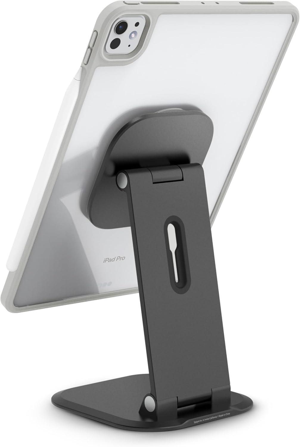 imageSpigen for iPad Pro 13 inch Case M5M4 20252024 with Detachable Magnetic Cover Air Skin Pro OneTap Transparent Back with Magnet and Pencil Holder GrayGray