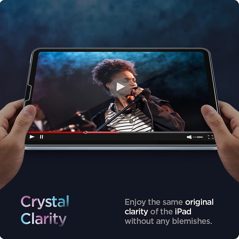 imageSpigen iPad Pro 11 Air Skin Hybrid Crystal Clear amp iPad Pro 11  iPad Air 54 109 GlastR EZ Fit 1P