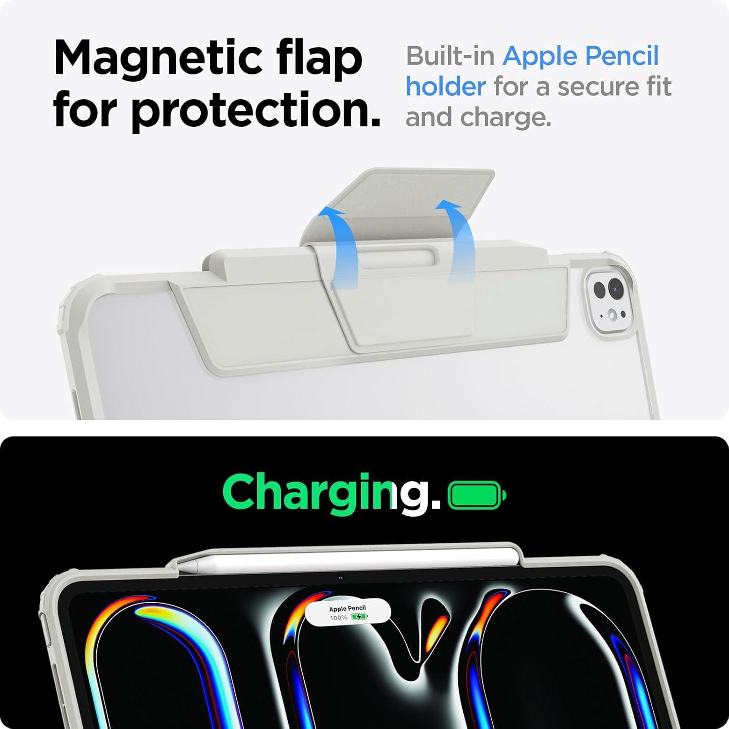 imageSpigen iPad Pro 13 GlastR EZ Fit amp iPad Pro 13 Air Skin Pro Gray amp iPad Pro Camera Lens Protector