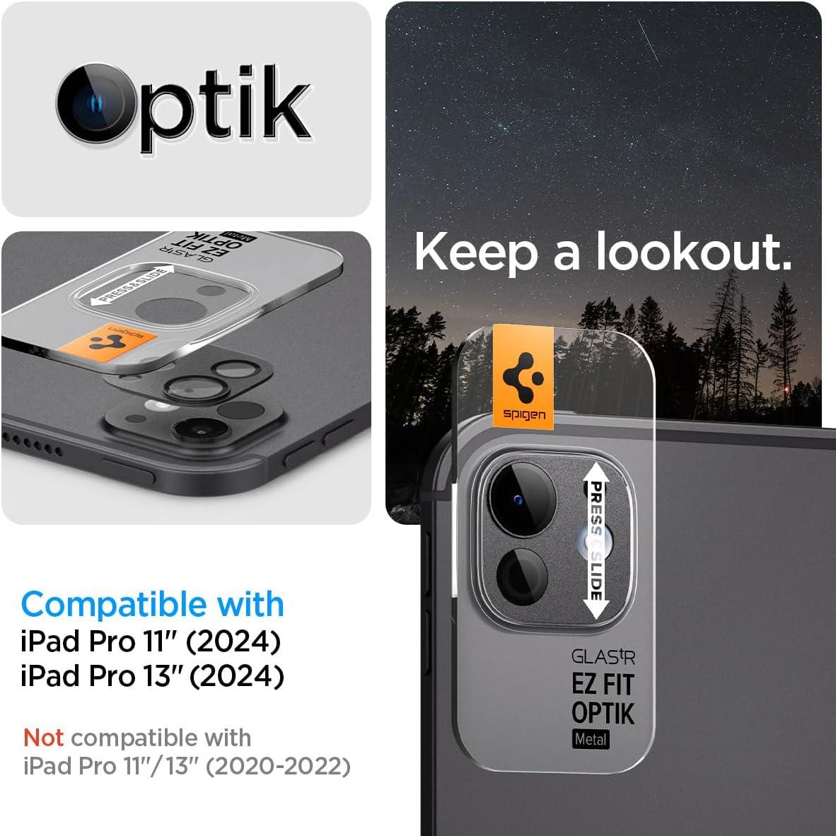 imageSpigen iPad Pro 13 GlastR EZ Fit amp iPad Pro 13 Urban Fit Rose Gold amp iPad Pro Camera Lens Protector