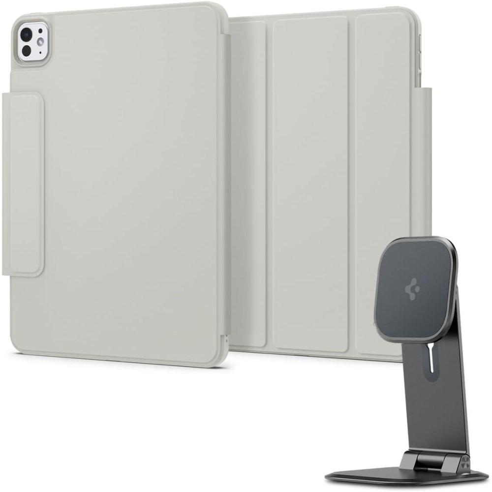 imageSpigen iPad Pro 11 Air Skin Pro One Tap Gray amp One Tap Easel Stand Space Gray