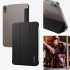 Spigen for iPad Pro 13 Inch Case M5/M4 (2025-2024), Liquid Air Folio Protective Tri-Fold Cover with Transparent Back, Supports Auto Wake/Sleep, Black(Black)