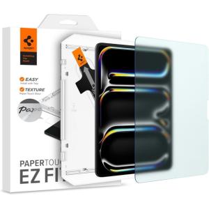 Spigen PaperTouch Tempered Glass Screen Protector [GlasTR EZ Fit PaperTouch] Designed for iPad Pro 13 inch M5 (2025) | iPad Pro 13 inch M4 (2024) [9H Hardness/Case-Friendly]