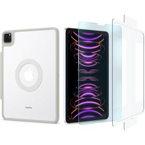 Spigen iPad Pro 11″ Air Skin Pro OneTap Gray & iPad Pro 11″ / iPad Air 5/4 10.9″ Glas.tR EZ Fit (1P)