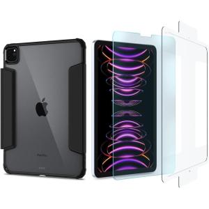 Spigen iPad Pro 11 Ultra Hybrid Pro Black & iPad Pro 11″ / iPad Air 5/4 10.9″ Glas.tR EZ Fit (1P)