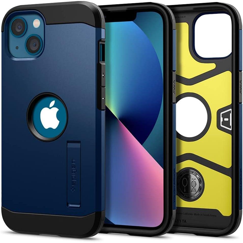 imageSpigen Tough Armor Extreme Protection Tech Designed for iPhone 13 Case 2021 Navy BlueNavy Blue