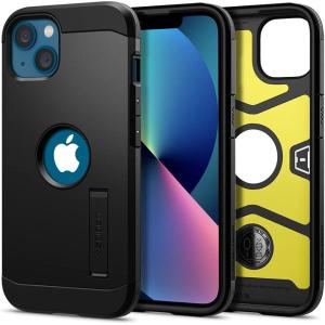 Spigen Tough Armor [Extreme Protection Tech] Designed for iPhone 13 Case (2021) – Navy Blue(Black)