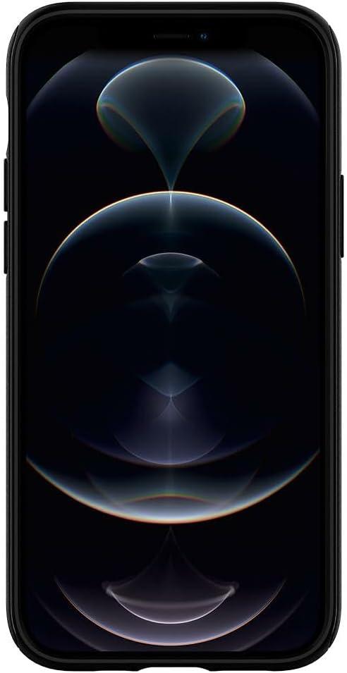 imageSpigen Mag Armor Case Compatible with iPhone 12 Pro and Compatible with iPhone 12 Matte BlackMatte Black