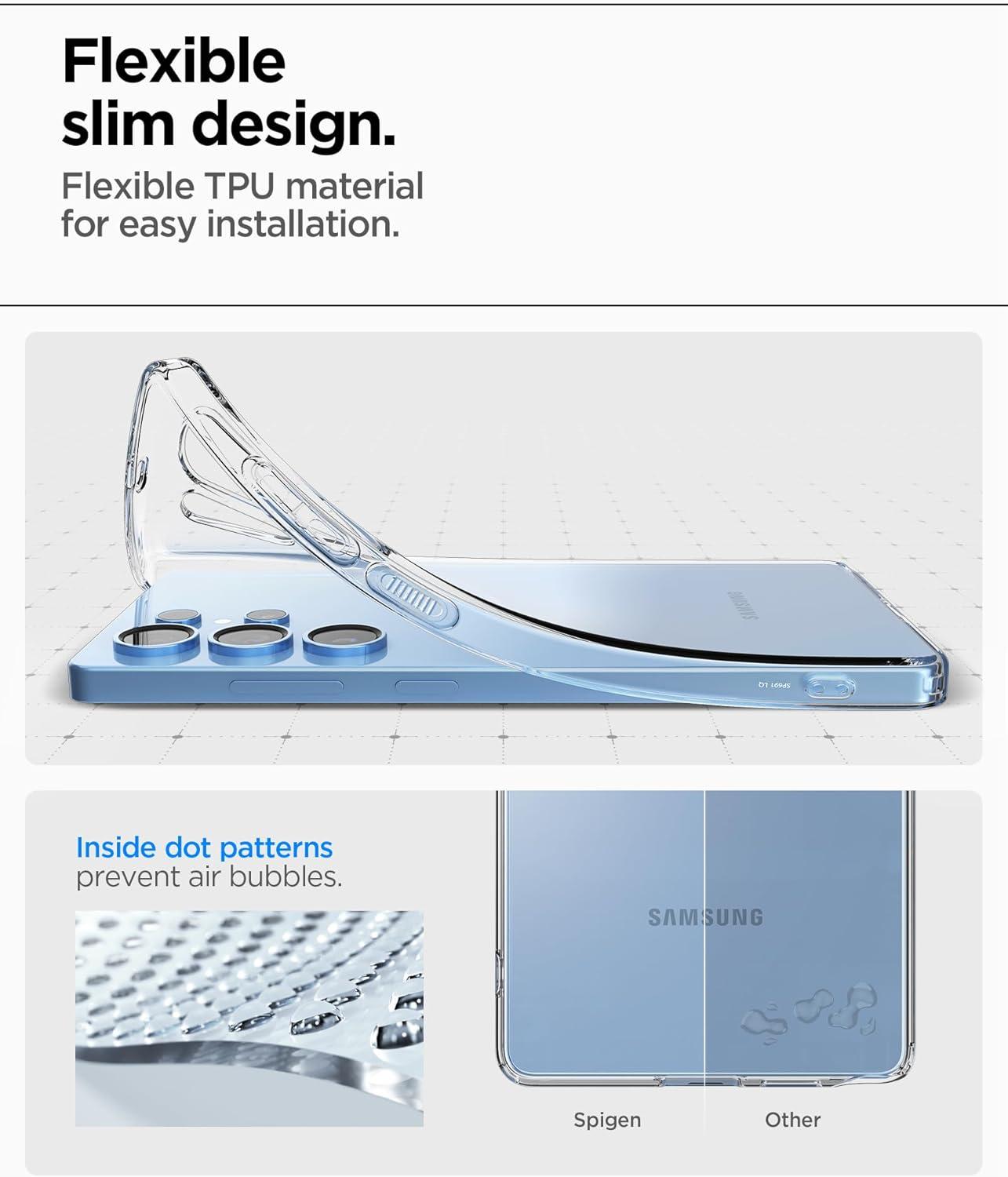 imageSpigen Liquid Crystal Designed for Galaxy S25 Ultra Case 2025 AntiYellowing MilitaryGrade Protection Space CrystalCrystal Clear