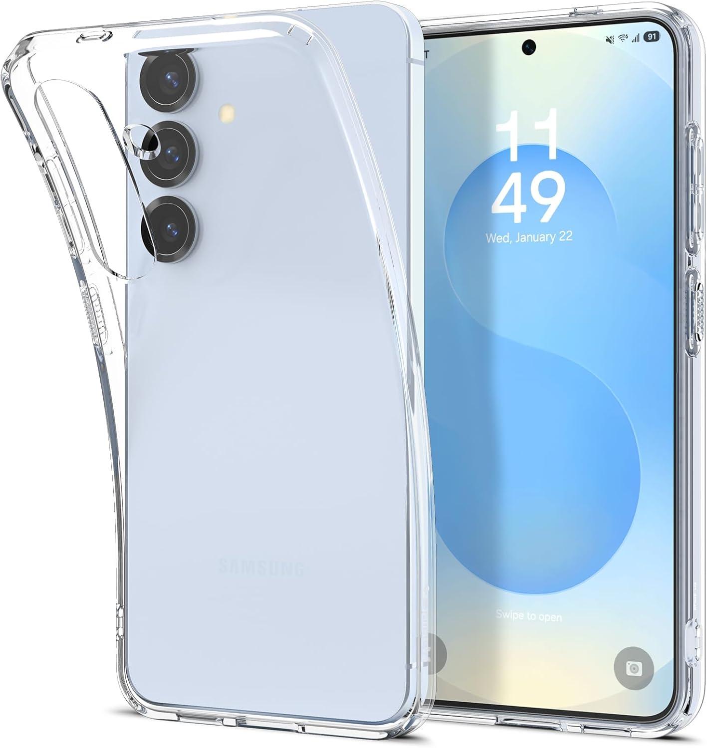 imageSpigen Liquid Crystal Designed for Galaxy S25 Ultra Case 2025 AntiYellowing MilitaryGrade Protection Space CrystalCrystal Clear