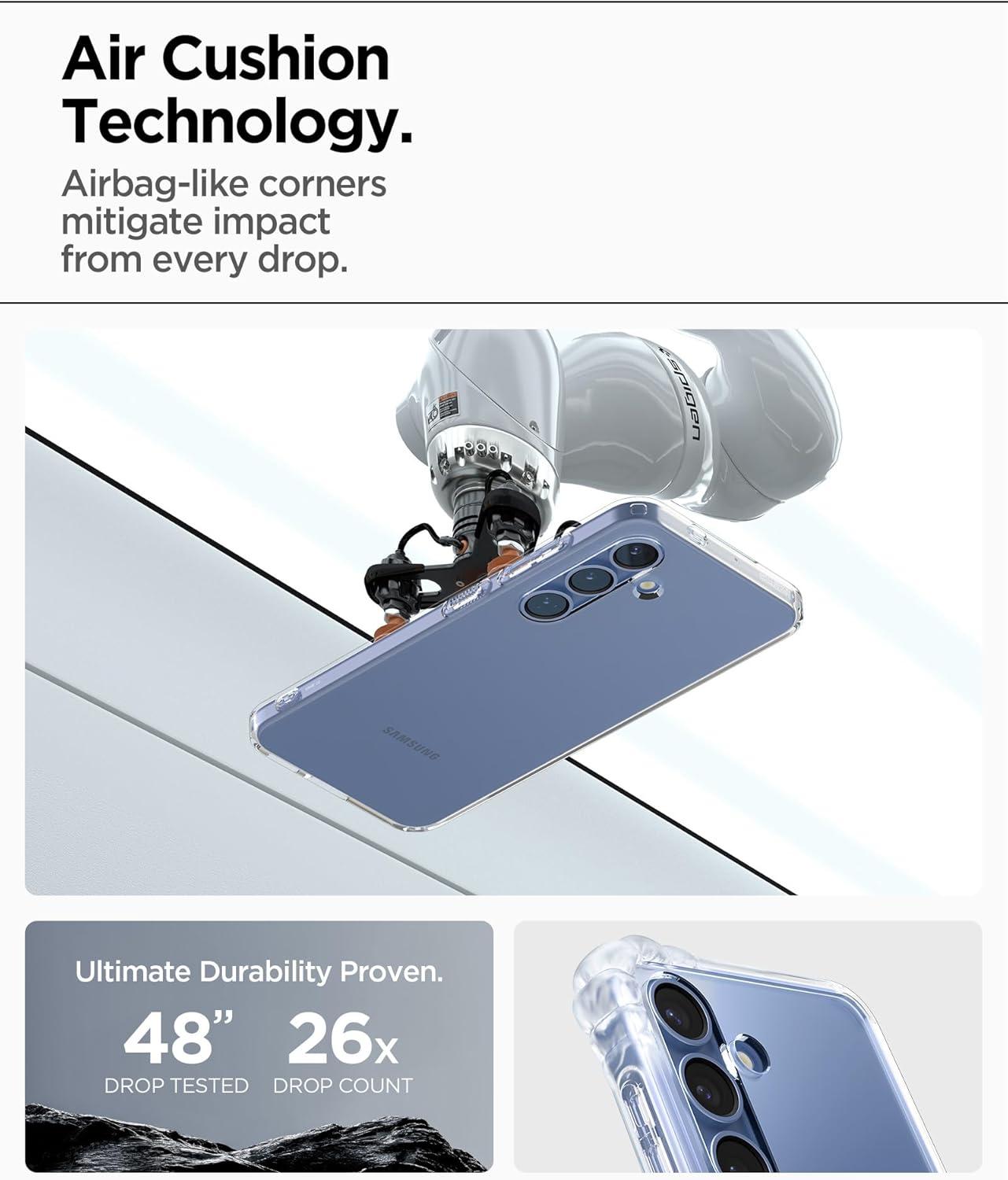 imageSpigen Liquid Crystal Designed for Galaxy S25 Ultra Case 2025 AntiYellowing MilitaryGrade Protection Space CrystalCrystal Clear