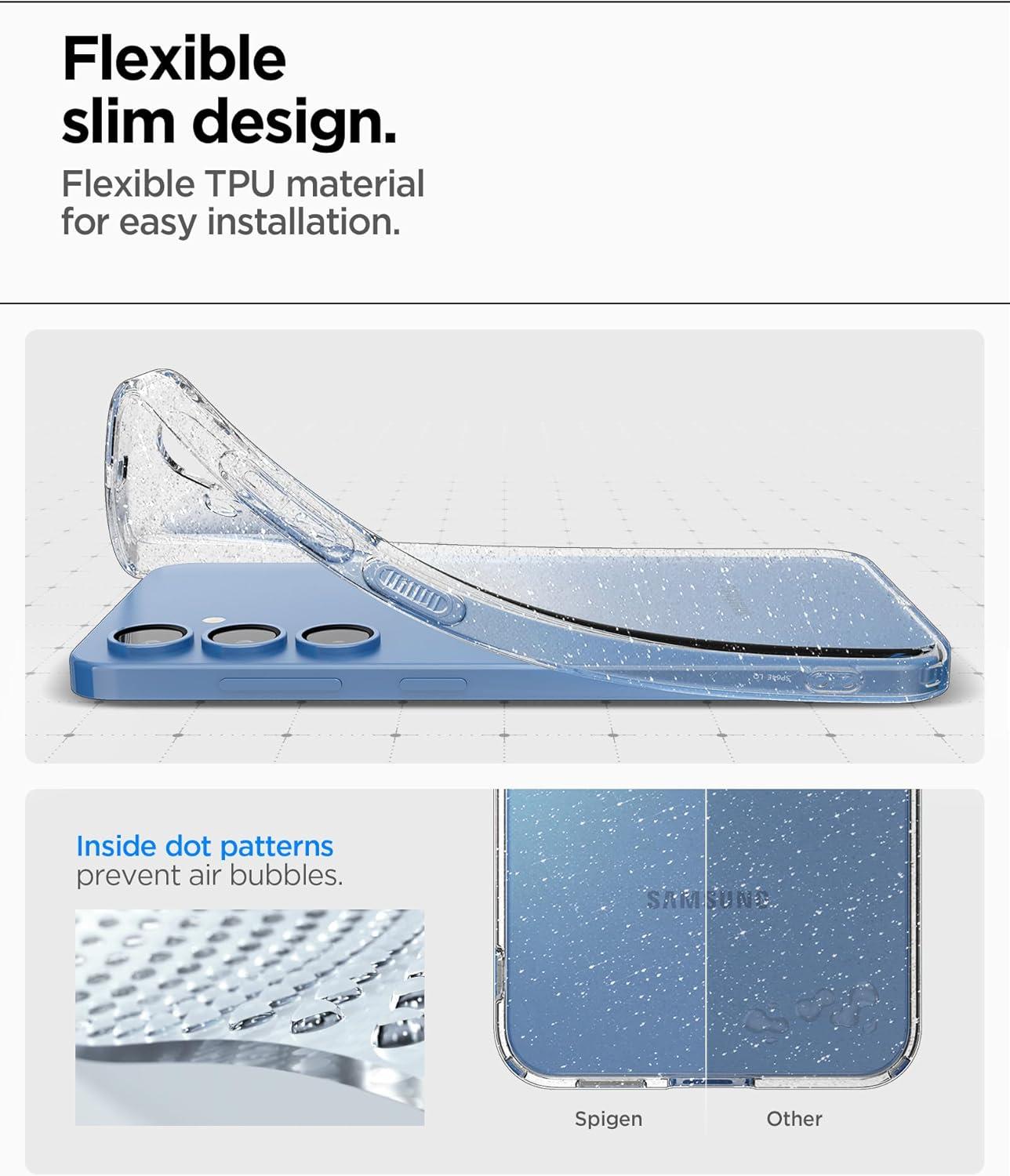 imageSpigen Liquid Crystal Designed for Galaxy S25 Ultra Case 2025 AntiYellowing MilitaryGrade Protection Space CrystalCrystal Quartz