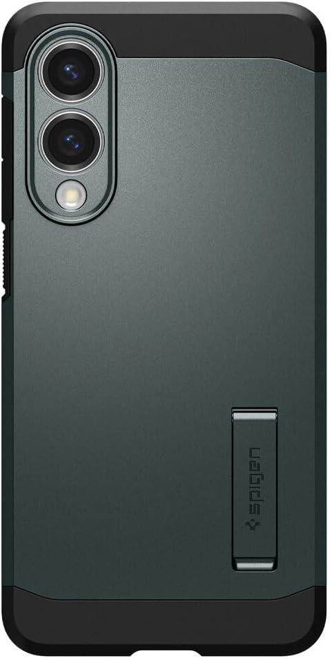 imageSpigen Tough Armor Ai MagFit Designed for Galaxy S25 Plus Case Kickstand Fast Wireless Charging 2025 Abyss Green Ai MagFit Kickstand 2025Abyss Green